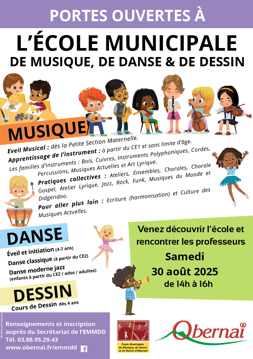 Affiche journee portes ouvertes 2025