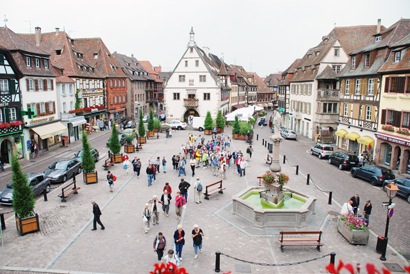 obernai-place-du-marche
